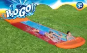 Slip N Slide H2O GO 18ft Double Lane Water Slide And Drench Pool Summer Swim New