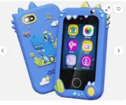 KOKODI Kids Smart Phone Toys, Touchscreen HD Dual Camera Cell Phone for Kids New