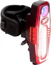 110 Rear Bike Light LED USB Rechargeable Water Resistant Cycle Taillight, Red