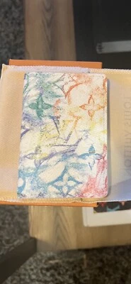 LOUIS VUITTON VIRGIL ABLOH PASTEL MONOGRAM POCKET ORGANIZER SOLD OUT!! Save