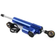 CNC Steering Damper Stabilizer Linear Reversed Safety Control Universal Blue