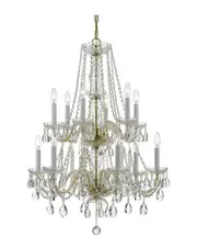 Crystorama 12-Light Traditional Crystal Chandelier NoSize NoColor