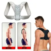 1X Posture Corrector Body Brace Bad Back Lumbar Shoulder Support Belt Women Men