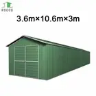 Rocco Double Barn Door Garage Shed Gable Workshop Frames 3m High Tool Storage