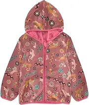 [Caihoyu] Boys Winter Coats Sherpa Lined Lightweight Zip Sweatshirt Winter Coat Toddler Girl