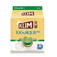 在飛比找蝦皮購物優惠-KLIM 克寧100%純生乳奶粉 隨手包(12x36g)