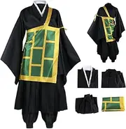 Geto Suguru Cosplay Costume Geto Suguru Kimono Stage Outfits Suit Halloween Full Set for Men's