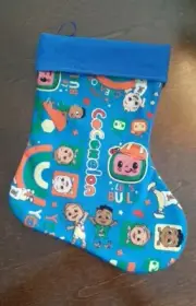 Personalized Cocomelon Nina JJ Cody Christmas Stocking 1035L
