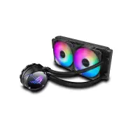ASUS ROG-STRIX-LC-II-240-ARGB, Intel & AMD, ARGB 2 x Fan Slots (120mm), AURA Sync, 6yrs