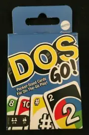 DOS Go! - Mini Card Game Travel Version - Pocket Sized Cards For On The Go Play