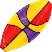 JUMPLAWN Child Inflatable Basketball 3 Color Plaything for Kids Hand-Eye Coordination Toy Perfect for Kindergarten Games