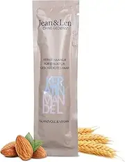 Jean & Len Repair Hair Treatment Keratin & Almond, Tames Unruly Hair, Anti-Frizz, for Powerful and Healthy Shiny Hair, No Parabens, Silicone, Microplastic & Mineral Oil, Vegan, 20 ml