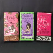 Pocket Tissues Hankies Girls Night Trip Set 3 Packs Packages Girlfriend Gift New
