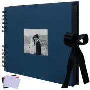 Scrapbook Handmade Album DIY Black Paper 40 Sheets Handmade Photo Frame Boo 619
