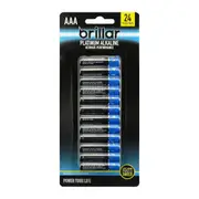 Premium Alkaline AAA Batteries long lasting power home - 24 PK