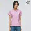 ADISI 女抑菌抗UV本布領POLO衫 AL2011020 (M-2XL)【雙色粉紫】柔軟彈性 吸濕排汗