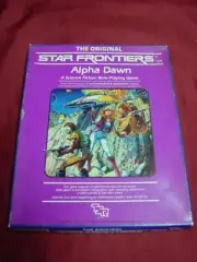 TSR 1983 - Star Frontiers - Alpha Dawn - Sci-Fi RPG Game (UNPUNCHED) 1st Edition