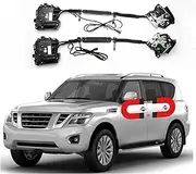Compatible For Nissan Patrol Electric Suction Door Refitted Automatic Locks Car Accessories Intelligence Soft Close Accessory Tools