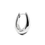 [Tom Wood] Tom Wood Sterling Silver Hoop Earrings ONE SIZE SILVER