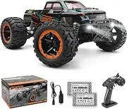 HAIBOXING RC Cars 1:16 Scale 4WD Race Truck 36+KM/H High Speed 16889, 2.4 GHz All-Terrain Waterproof Remote Controlled Car,Offroad RTR Electric Radio Controlled Trucks with 2 Battery,Gifts for Adults
