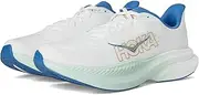[HOKA] ONE ONE Men's Mach 6 Sneaker, Frost/Gold, 12 Wide