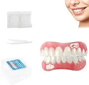2025 NEW Silicone Reline Denture Set, Denture Silicone Reline Kit for Dentures, Silicone Dentures Set, Soft Denture Reline Kit for Men and Women (1pcs)