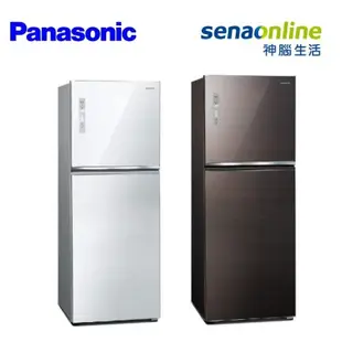 Panasonic 國際 NR-B493TG 498L 雙門玻璃冰箱 至4/30加碼500禮券