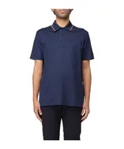 Paul Shark Short Sleeve Polo Top XL,4XL,5XL,L,XXL,XXXL Blue