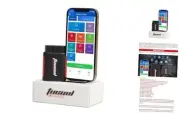 KDIAG OBD2 Scanner Diagnostic Tool, Car Code Reader for iOS & Android, Full