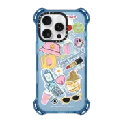 iPhone 16 Pro Bounce Case MagSafe Compatible Happy Stickers