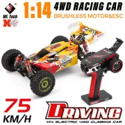 WLtoys 144010 1/14 RC Car 75KM/H High Speed Off-Road 2.4G 4WD RTR Christmas gift
