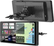 [CARPURIDE] W102plus, 10.26 inch Wireless CarPlay & Android Auto 4+64GB 8-Core, Online & Offline GPS Navigation Car Play Screen, G00GLE Play, Netflix, Mirror Link, Bluetooth, GPS-Antenne, Backup Cam