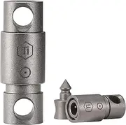 KeyUnity KA50 Titanium Quick Release Keychain with Lock Swivel Key Clip with Box Opener Tip EDC Key Holder for Everyday Carry