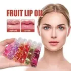 Roll-on Lip Gloss Fruit Lip Oil For Kids Glossy Lip Make-up Fruit Gloss New~