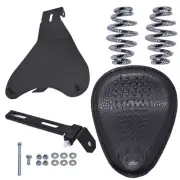 Black Motorcycle Bobber Solo Seat Spring For Yamaha VStar 1300 1100 950 650 US
