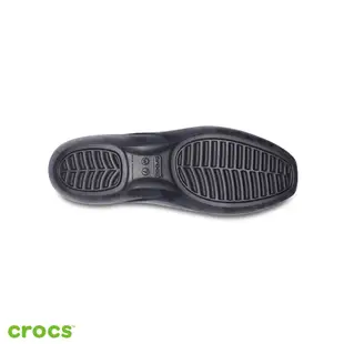 Crocs 卡駱馳 (女鞋) 思瓏圖案平底鞋-206210-90L_洞洞鞋