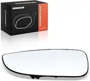 A-Premium Left Driver Side Lower Non-Heated Mirror Glass with Backing Plate - Compatible with Ram ProMaster 1500, ProMaster 2500, ProMaster 3500, 2014-2023 - Towing Mirror Convex