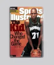 Minnesota Timberwolves Kevin Garnett Sports Illustrated 1999 2"X3" MAGNET
