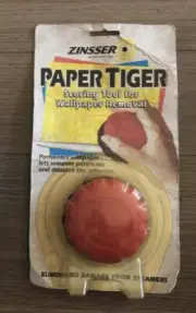 DIF Zinsser Paper Tiger Scoring Tool Wallpaper Removal #2966 Distressed Package