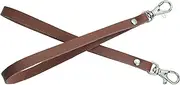 (tan) - MYIW 2 pieces Genuine Leather Wrist Strap for Wallet Clutch Wristlet Purse Keys Keychain Pouch (tan)