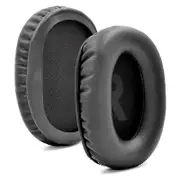 Replacement Earpads Cushion for Pro X Headset Headphones Leather Earmuff Ear Cover Earcups(Black PU