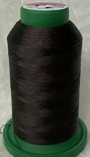ISACORD 40, Machine Embroidery / Sewing Thread 1000m Colour 0576 VERY DARK BROWN