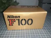 Rare Find! New, Unopened Nikon F100 35mm SLR Auto Focus Camera - Black