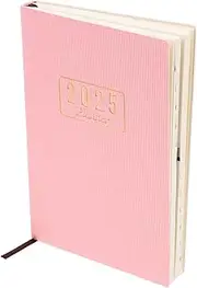 DINHEAROM Academic Planner Notebook Multi Functional Monthly Writing Book with Minimalist Design for Students Office Workers Travelers and Teachers Artificial