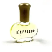 Vintage L'EFFLEUR by Coty Perfume Cologne 1/8oz Bottle Mini
