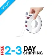 10FT Removable Double Sided Mounting Tape - Trace-Free, Versatile Adhesive