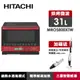 HITACHI日立 31L過熱水蒸氣烘烤微波爐-晶鑽紅MROS800XT