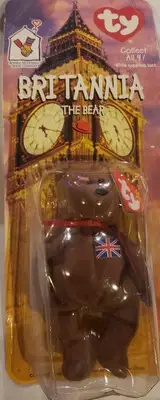 Britannia The Bear Errors Mcdonalds Retired Ty Teenie Original Beanie Baby RARE