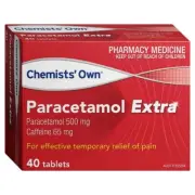 2BOXES PARACETAMOL PLUS CAFFEINE (80 TABS TOTAL) ( SAME AS PANADOL EXTRA) -PC2-