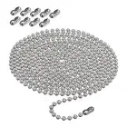 Ball Bead Chain Metal 3 M Length for Broken Window Blind Vertical DIY Blinds